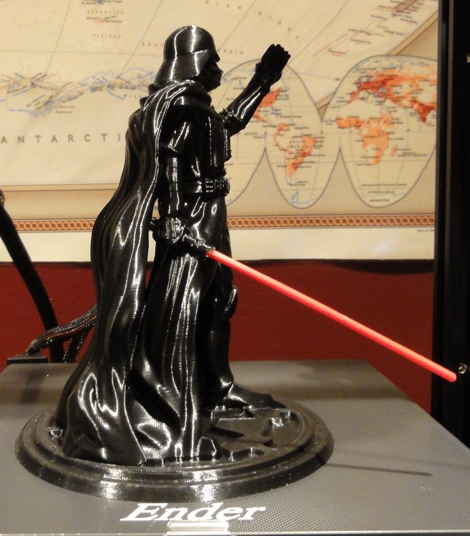 Darth Vader fordert heraus Star Wars Bemalte Figur 23 cm (Groß)