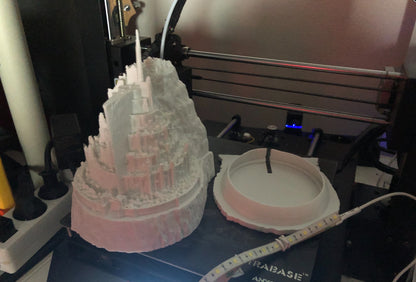 Minas Tirith Miniatur Nachtlampe Riesenformat