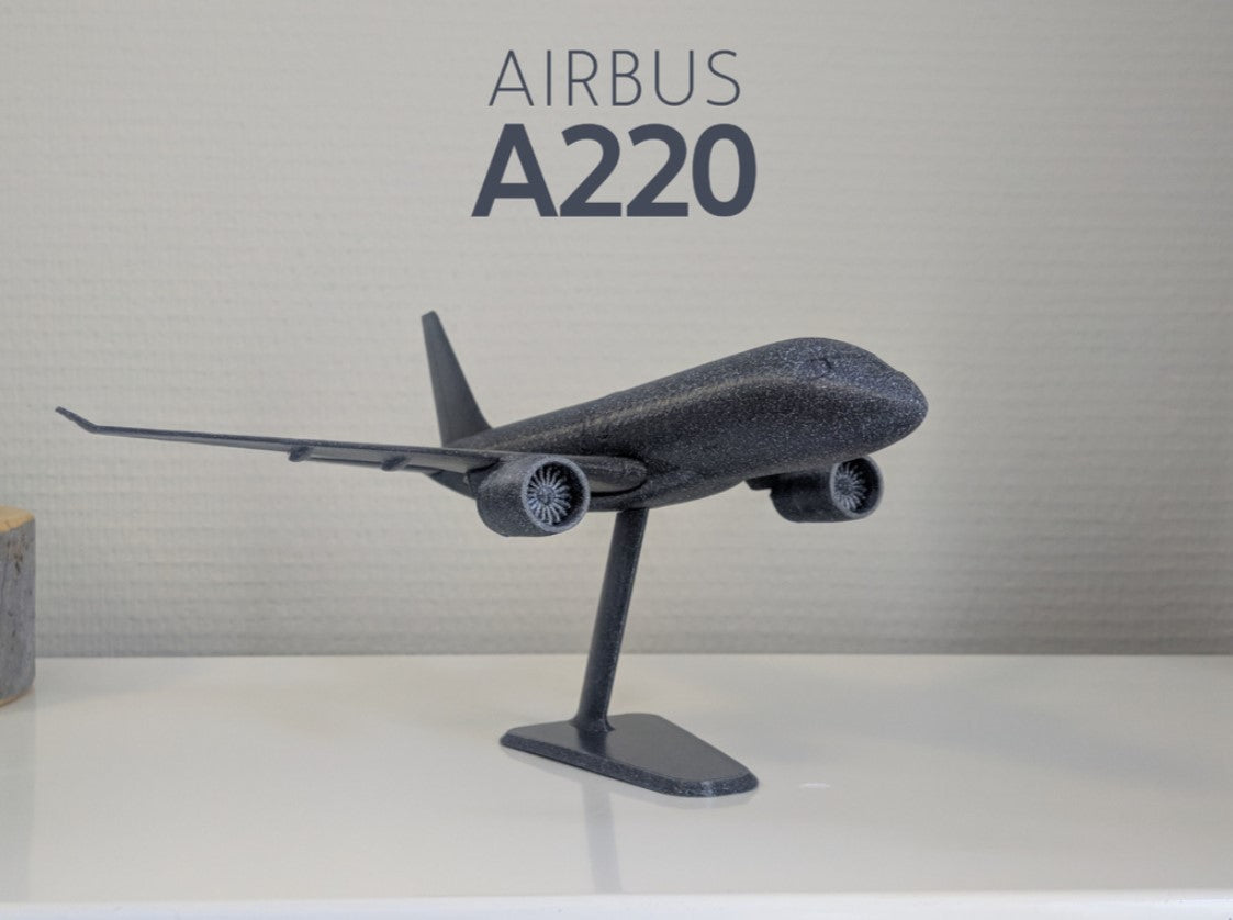 Airbus A220 Modellflugzeug (Große Ausführung)