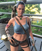 Angelina Jolie Tomb Raider Pose Bemalte Figur 25 cm (Riesengröße)