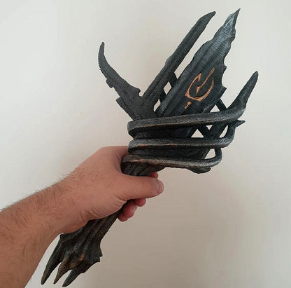 Rings Of Power Theos Schwert von Sauron, Böses Schwert 42 cm Lotr (Originalgröße)