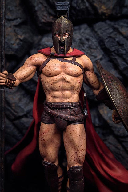 König Leonidas 300 Spartaner Bemalte Figur 20 cm (Große Größe)