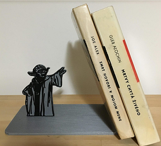 Master Yoda Dekoratif Kitap Tutucu