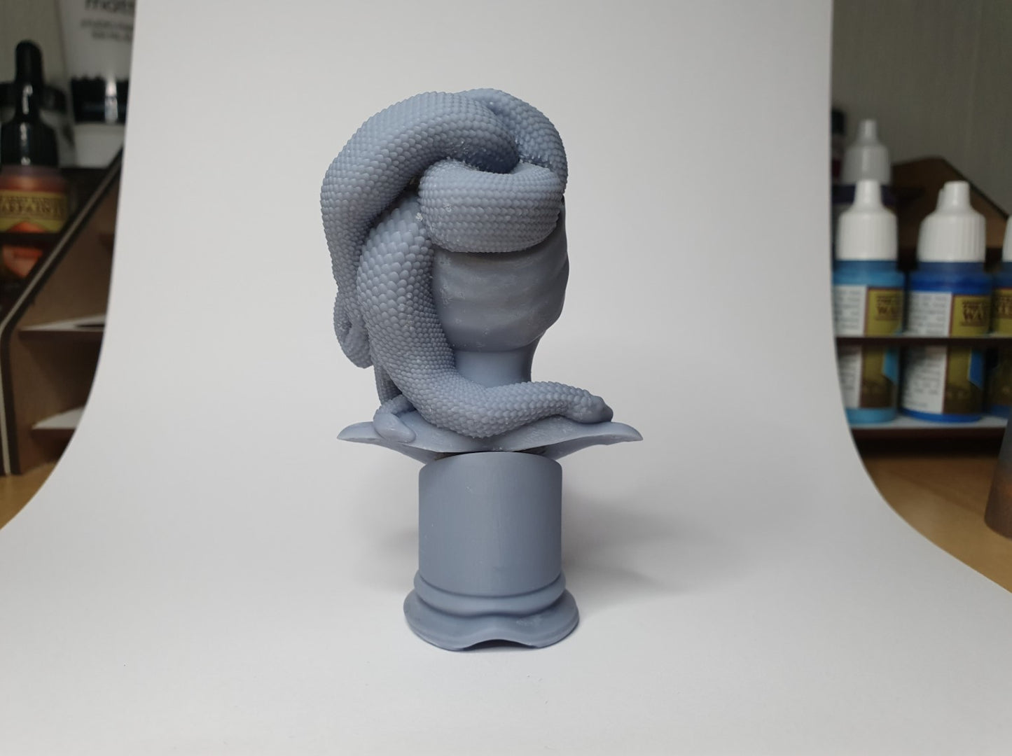 Schöne Medusa Büste 12 cm