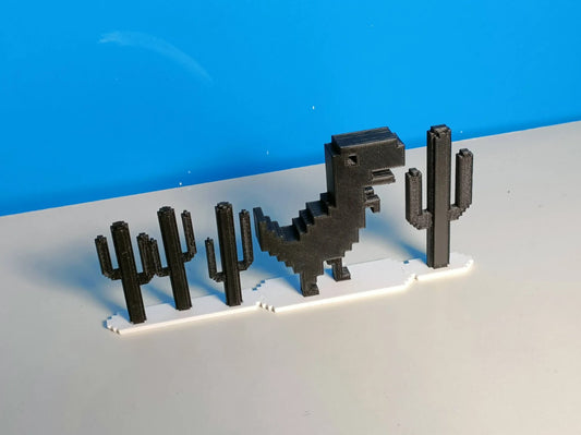 Chrome Dino Figür
