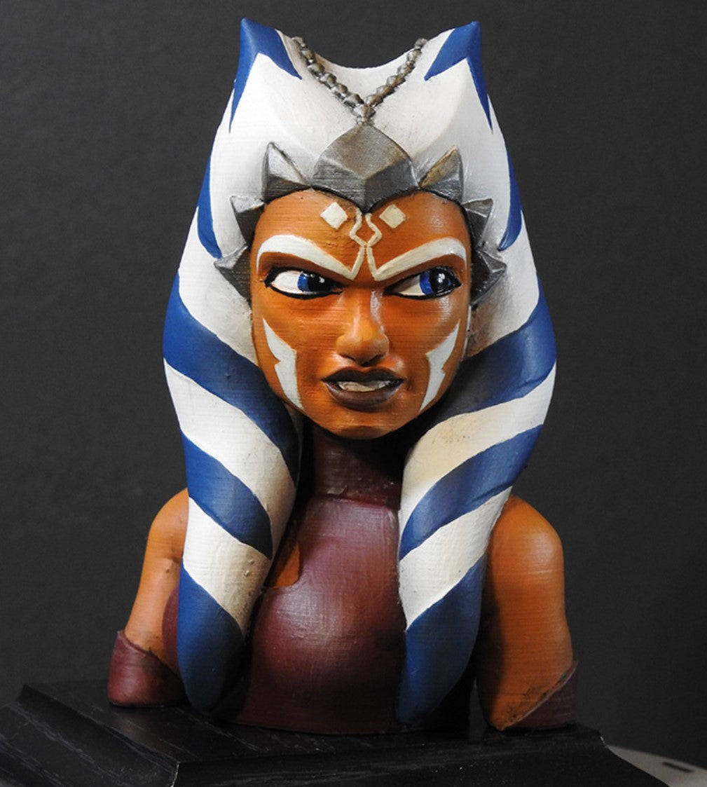 Ahsoka Tano Bemalte Büste 12 cm
