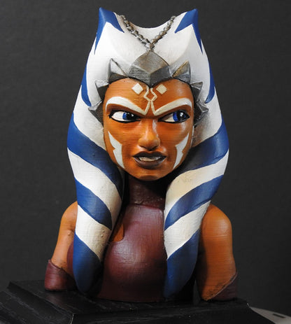 Ahsoka Tano Bemalte Büste 12 cm