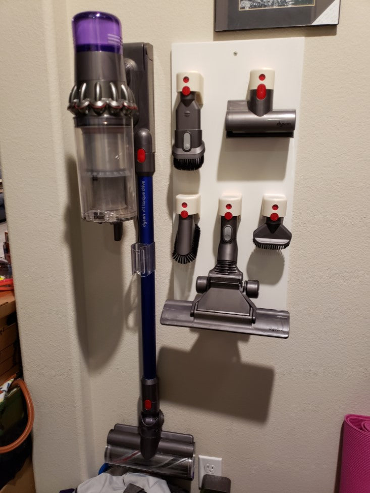 Wandhalterung für Dyson V6/v8 Staubsaugeraufsätze (2 Stück)