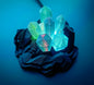 Crystal Bedside Night Light LED RGB Plug-in Large Size (20 cm Diameter)