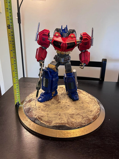 Optimus Prime Krieg um Cybertron Transformers Bemalte Figur 30 cm (Mega Größe)