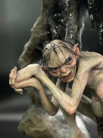 Herr der Ringe Gollum Verbotener Pool Figur 25 cm