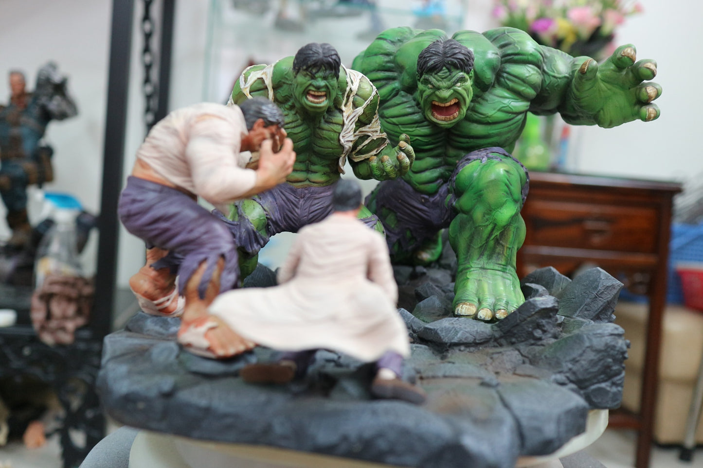 Hulk Verwandlung Figur 25 cm (riesige Größe)