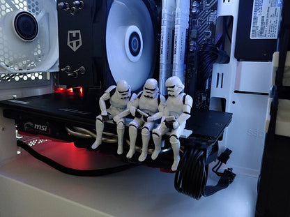 Stormtrooper Star Wars Bücherregal 15-teiliges Figuren-Set