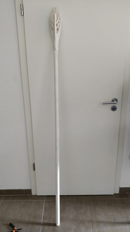 Der weiße Stab des Magiers Gandalf mit Licht 150 cm Herr der Ringe (Riesengröße)