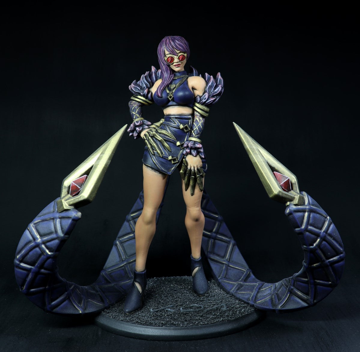 Kda Evelynn Figur Bemalt 20 Cm (Große Version)