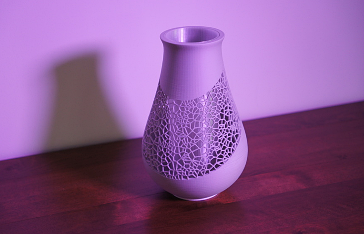 Voronoi Unentschlossene Moderne Vase 15 Cm