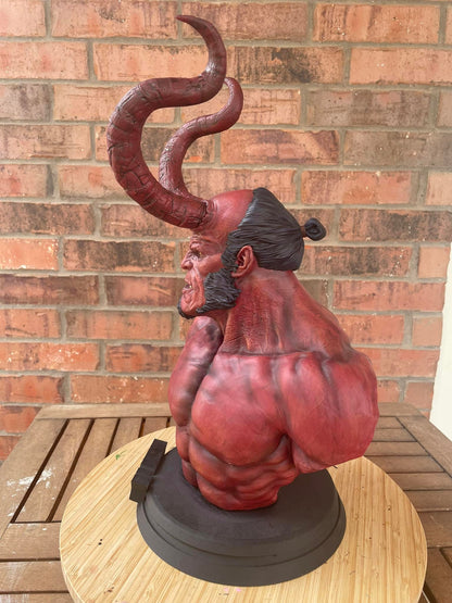 Hellboy Marvel Büste Bemalte Figur 15 cm