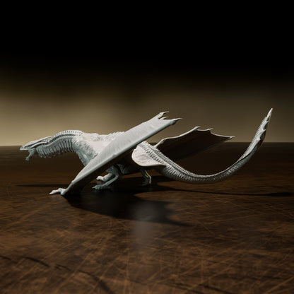 Syrax Drache House Of Dragon Game Of Thrones Figur (17 cm Breite)