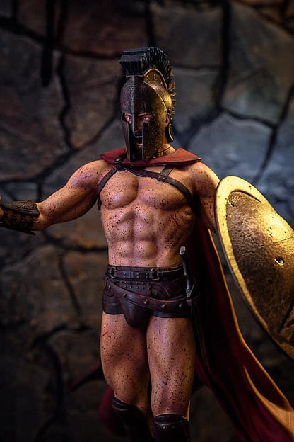 König Leonidas 300 Spartaner Bemalte Figur 20 cm (Große Größe)