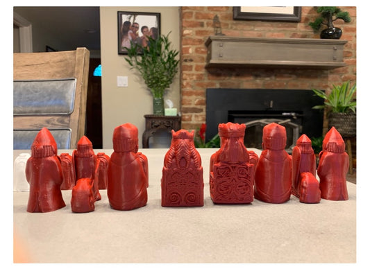 Sihirbaz Satrancı Taşları Harry Potter Felsefe Taşı (Lewis Chessmen)