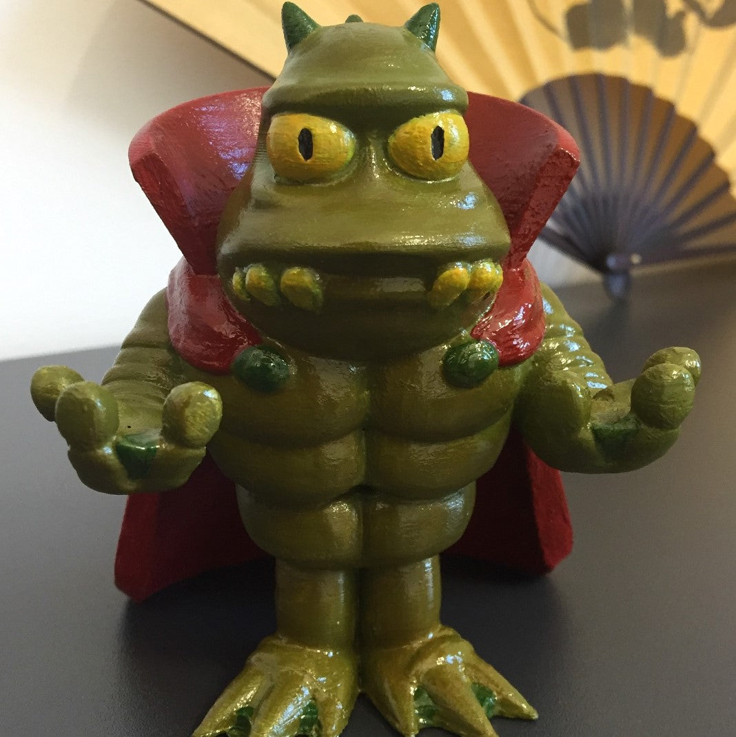 Lrrr Herrscher des Planeten Omicron Persei 8 aus Futurama Figur 13 cm