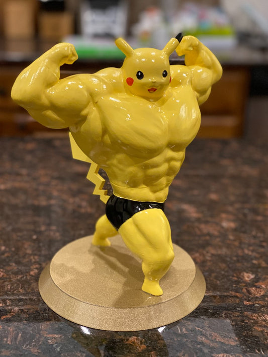 Sporcu Pokemon Pikachu Kaslı Figür 15 Cm