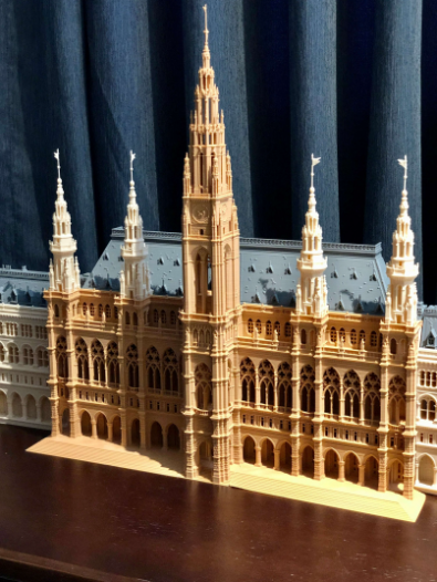 Rathaus Wien Miniatur-Deko 30 cm