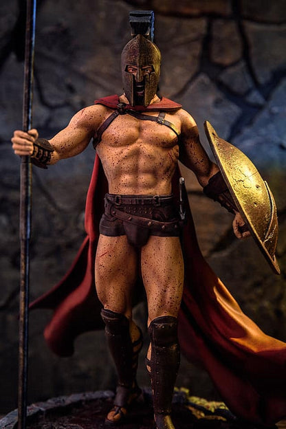 König Leonidas 300 Spartaner Bemalte Figur 20 cm (Große Größe)