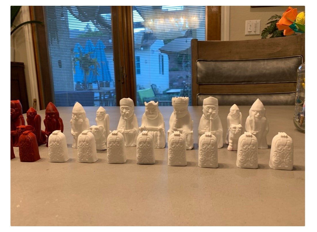 Zauberschachfiguren Harry Potter und der Stein der Weisen (Lewis-Schachfiguren)