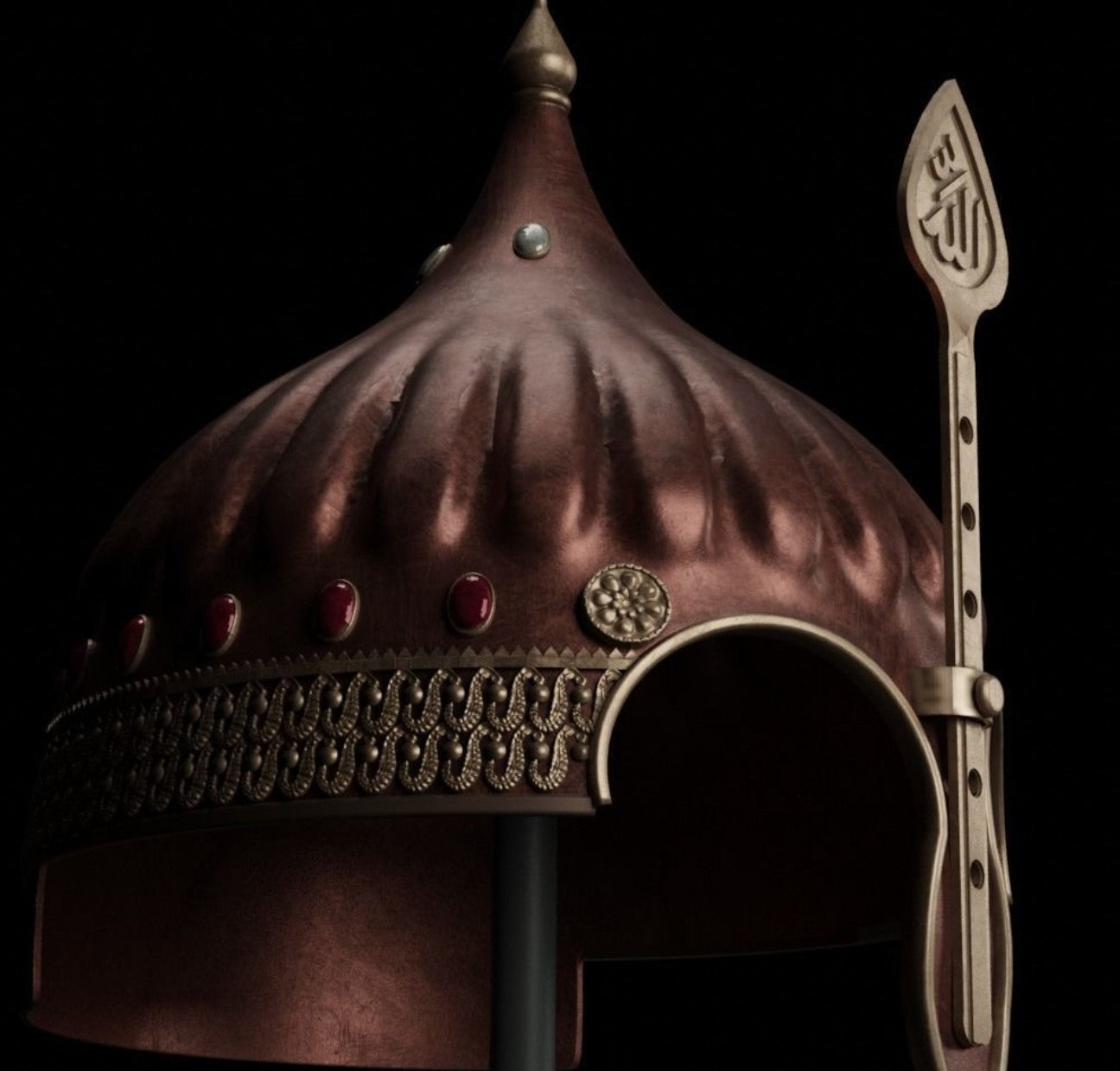 Tragbarer Osmanischer Helm