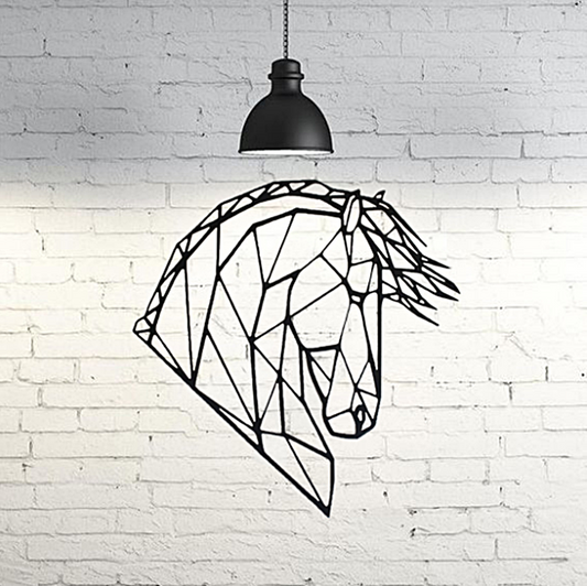 Horse Head Wall Decor 30 cm