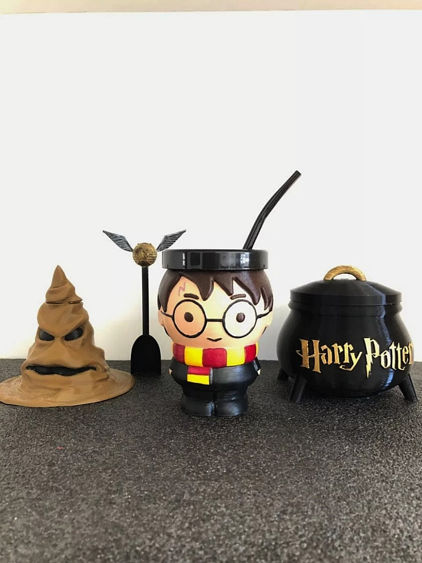 Harry Potter Deko-Zaubertrank-Set, 4-teilig (jeweils 15 cm)