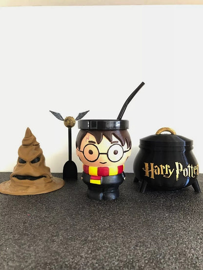 Harry Potter Deko-Zaubertrank-Set, 4-teilig (jeweils 15 cm)