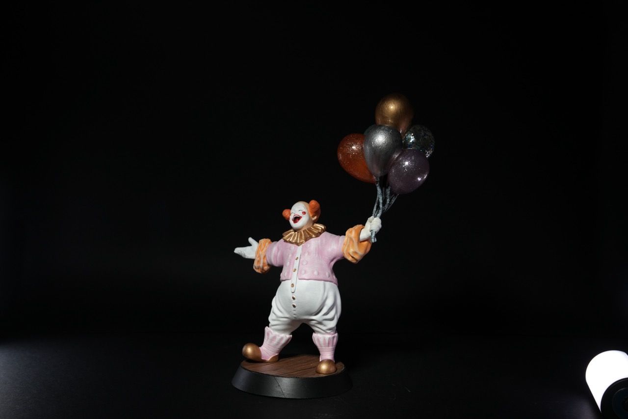 Ballon-Clown Figur 20 cm Groß