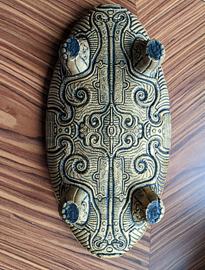 Dekoratives Maya-Tablett (20 cm Breite)