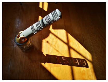 Digitale Sonnenuhr