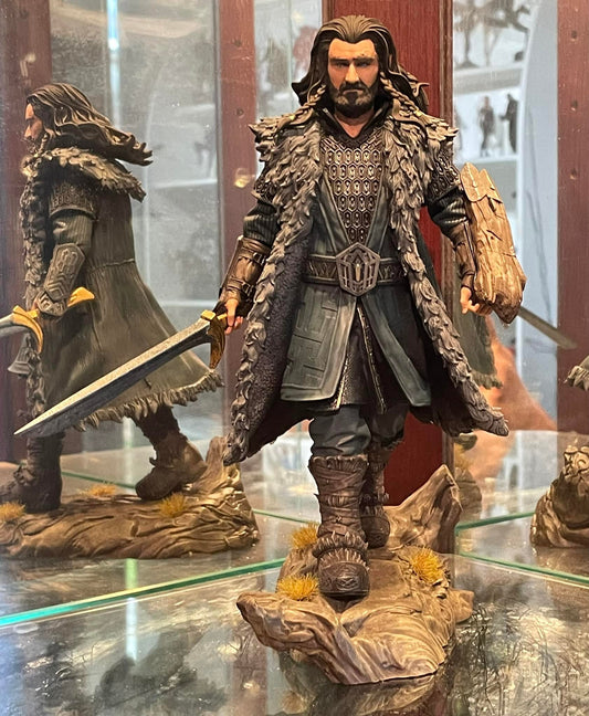 Kral Thorin Oakenshield Hobbit Yüzüklerin Efendisi Boyalı Figür 25 Cm