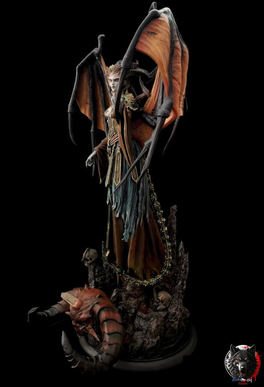 Lilith Diablo 4 Succubi Kraliçesi Boyalı Figür 25 CM