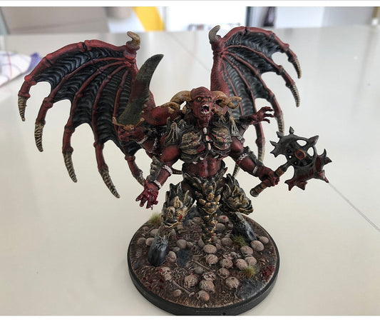 Höllenkönig Manzu Bemalte Figur 20 cm