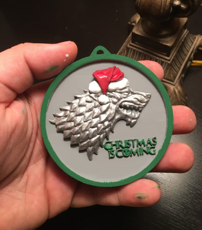 Game Of Thrones Stark Weihnachtsdekoration