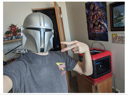 Der Mandalorianer Helm Maske