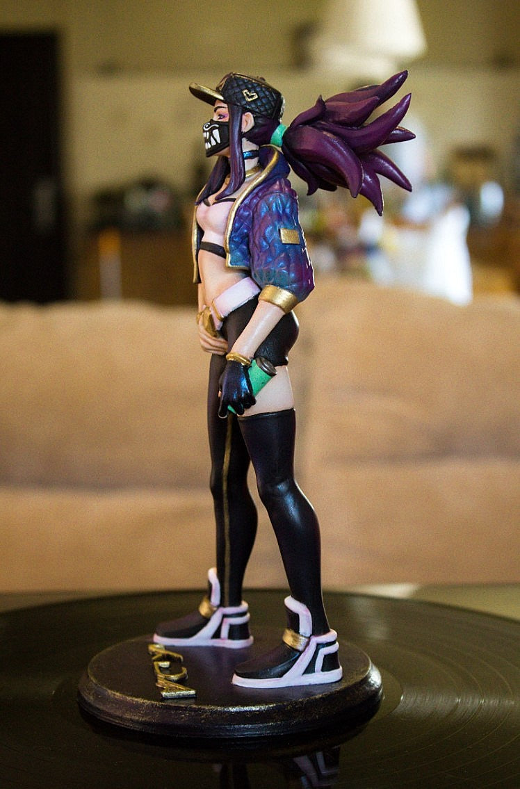 Kda Akali Bemalte Figur 20 cm (Groß)