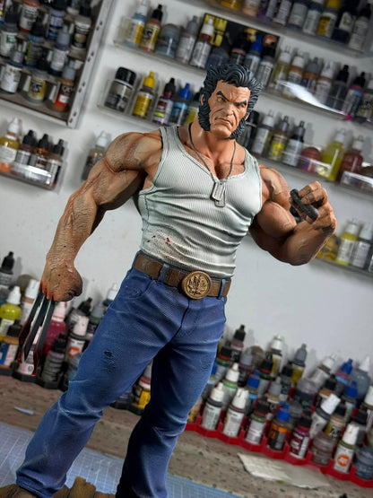 Wolverine Logan Boyalı Figür 25 Cm
