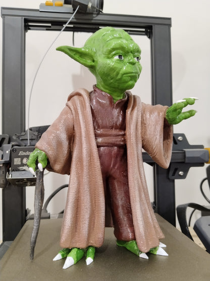 Master Yoda Star Wars Bemalte Figur 25 cm (Riesenformat)