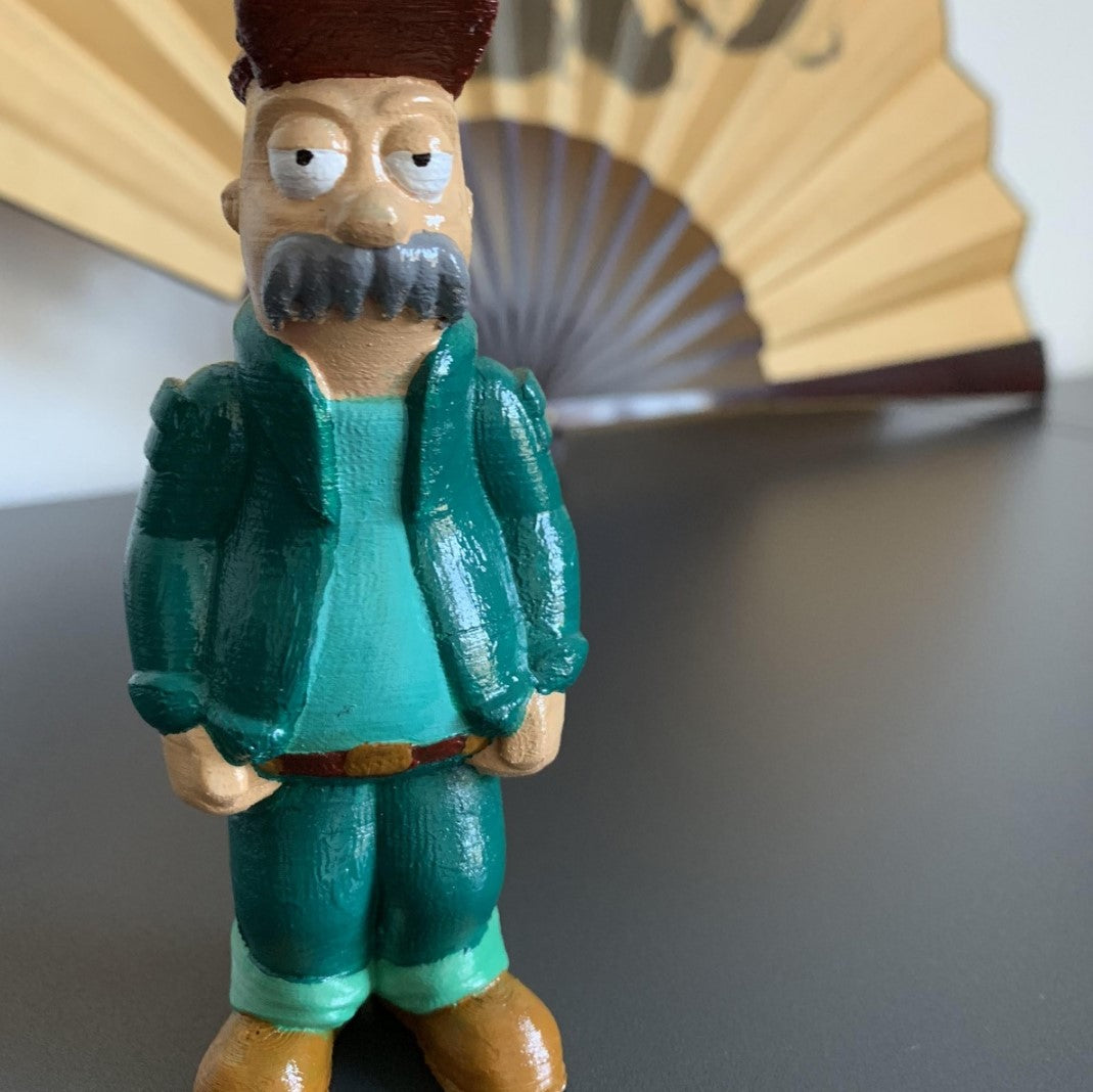 Scruffy Scruffington Futurama Figur 15 cm
