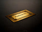 Goldenes Hogwarts-Ticket Bahnsteig 9 3/4 Harry Potter