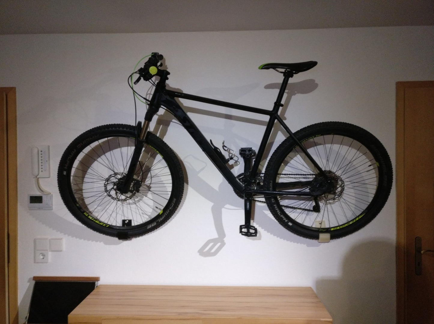 Fahrrad Wandhalterung Ultra Robustes Vorder- und Hinterradset
