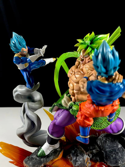 Dragon Ball Super Broly vs Goku Figur 25 cm