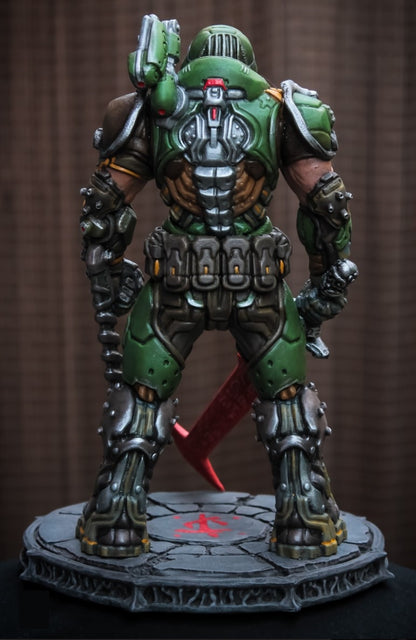 Doom Guy Eternal Bemalte Figur 26 cm (Riesengröße)