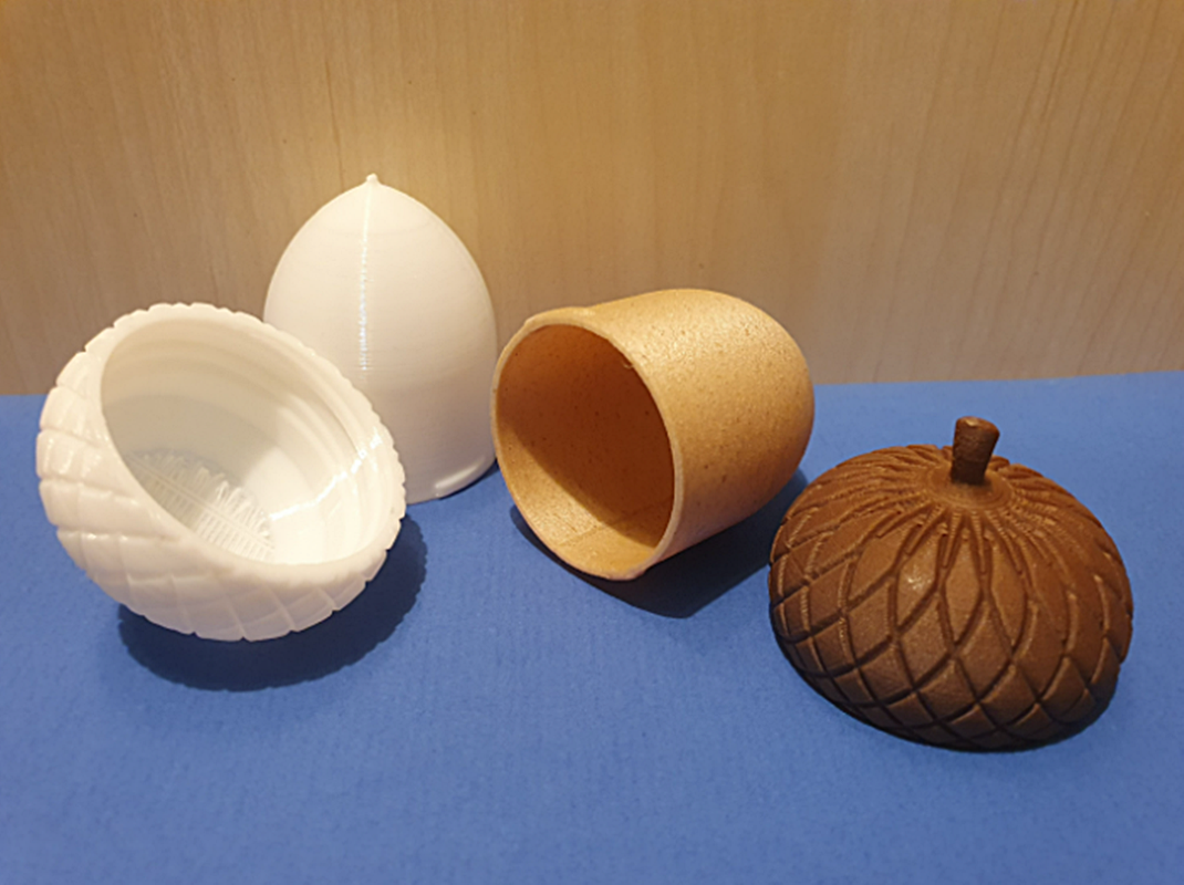 Eichel-Aufbewahrungsbox (7 cm Durchmesser)